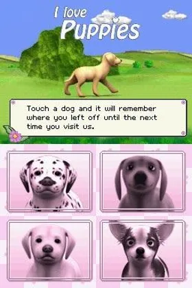 I Love Puppies (USA) screen shot title